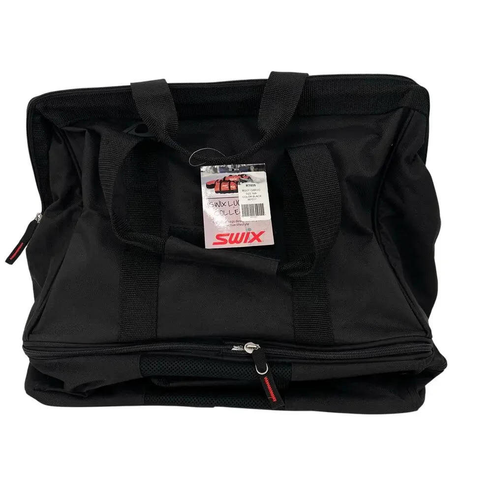 Swix Road Trip Ski Boot Cargo bag. Expandable Packable duffle bag
